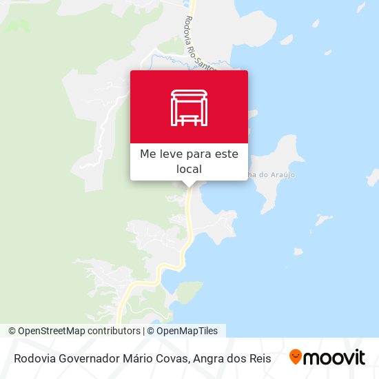 Rodovia Governador Mário Covas mapa