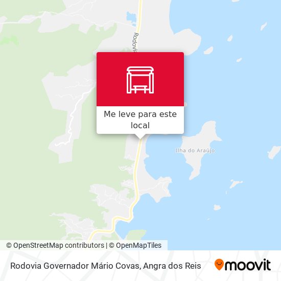 Rodovia Governador Mário Covas mapa
