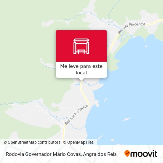 Rodovia Governador Mário Covas mapa