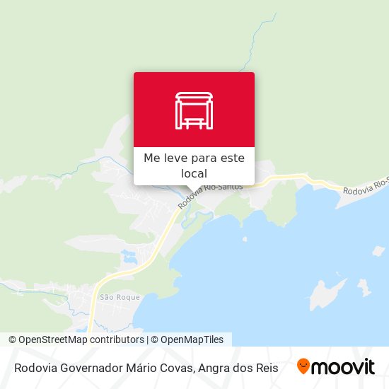 Rodovia Governador Mário Covas mapa