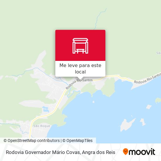 Rodovia Governador Mário Covas mapa