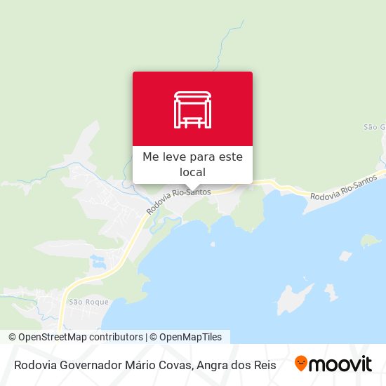 Rodovia Governador Mário Covas mapa