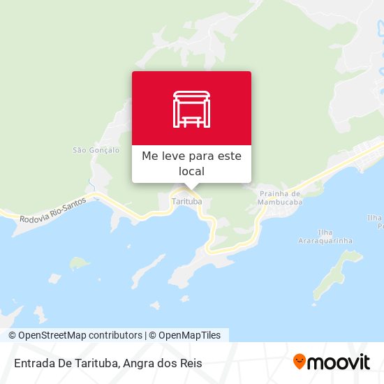 Entrada De Tarituba mapa