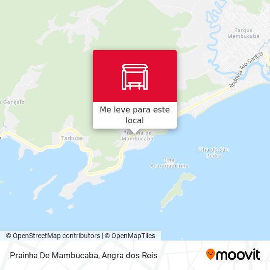Prainha De Mambucaba mapa