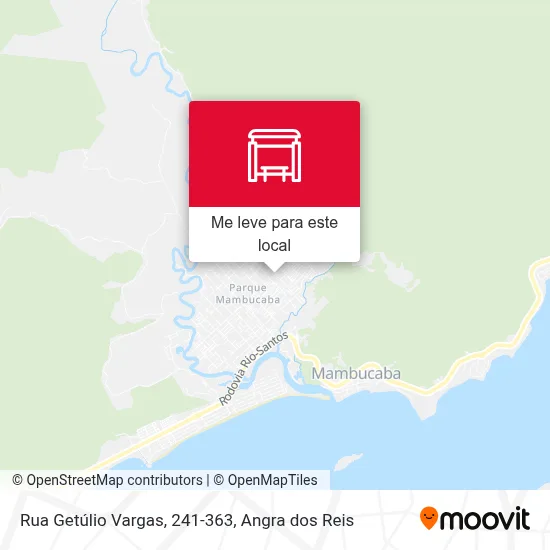 Rua Getúlio Vargas, 241-363 mapa
