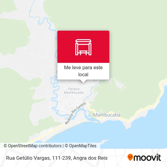 Rua Getúlio Vargas, 111-239 mapa