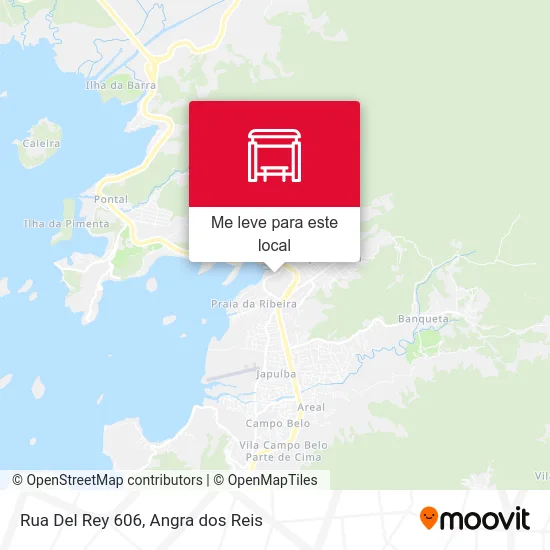 Rua Del Rey 606 mapa