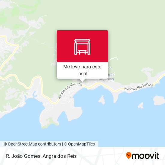 R. João Gomes mapa