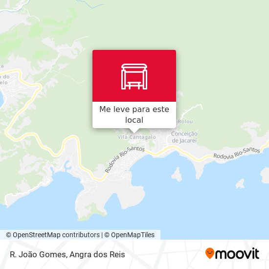 R. João Gomes mapa