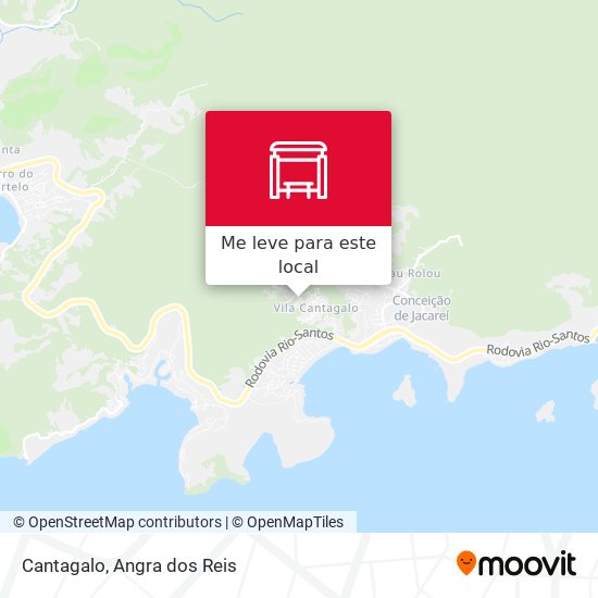 Cantagalo mapa