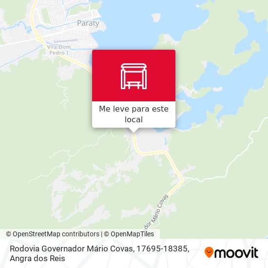 Rodovia Governador Mário Covas, 17695-18385 mapa