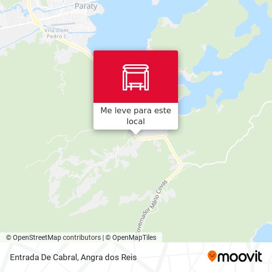 Entrada De Cabral mapa