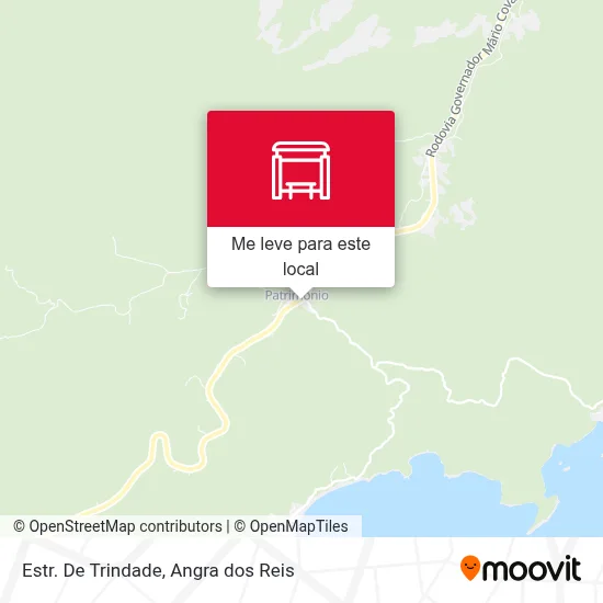 Estr. De Trindade mapa