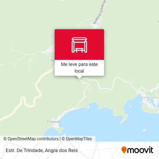 Estr. De Trindade mapa
