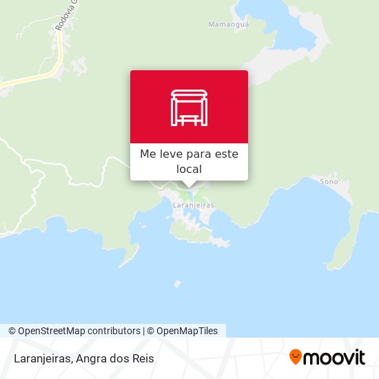 Laranjeiras mapa