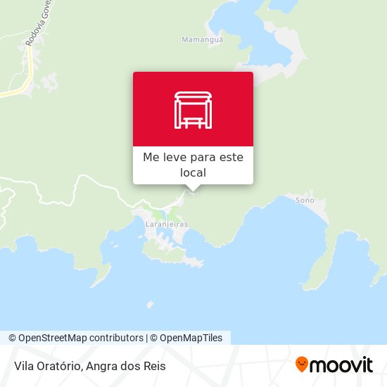 Vila Oratório mapa
