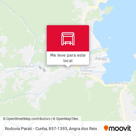 Rodovia Parati - Cunha, 857-1393 mapa