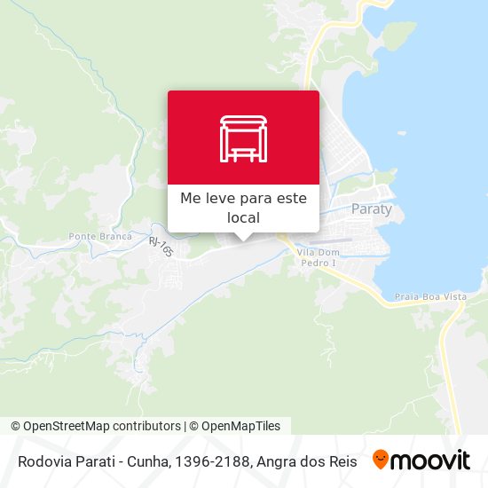 Rodovia Parati - Cunha, 1396-2188 mapa