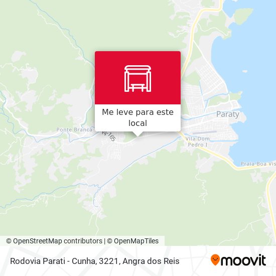 Rodovia Parati - Cunha, 3221 mapa