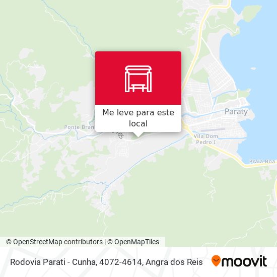 Rodovia Parati - Cunha, 4072-4614 mapa
