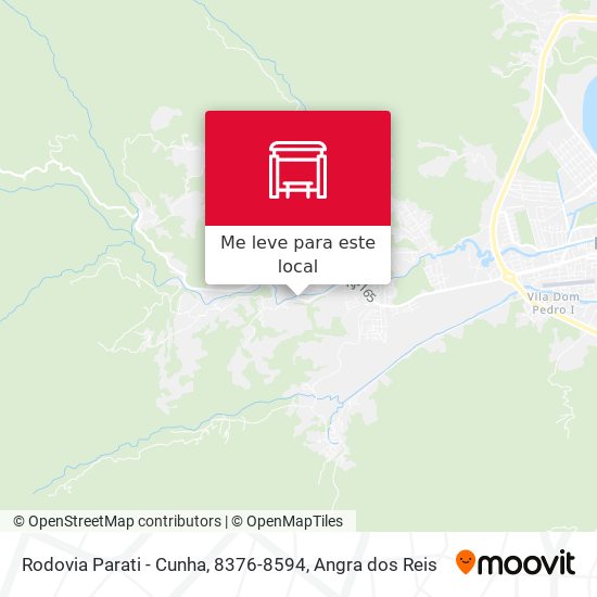 Rodovia Parati - Cunha, 8376-8594 mapa