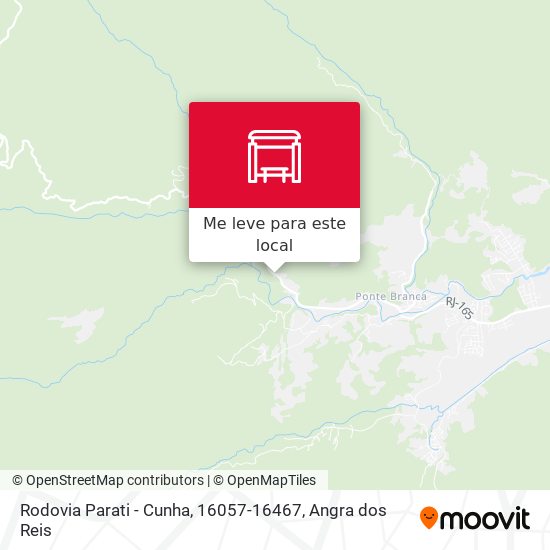 Rodovia Parati - Cunha, 16057-16467 mapa
