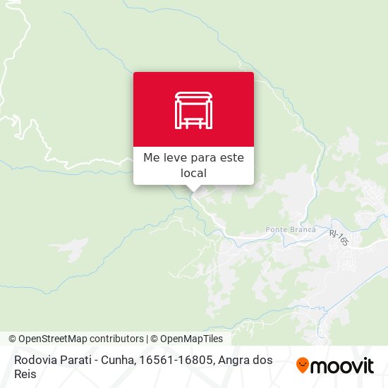 Rodovia Parati - Cunha, 16561-16805 mapa