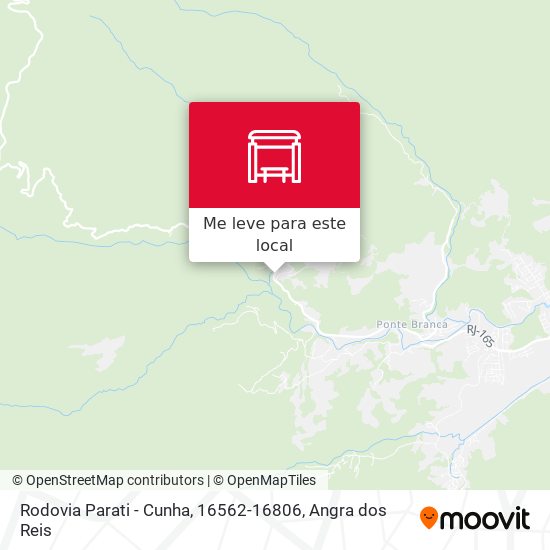 Rodovia Parati - Cunha, 16562-16806 mapa