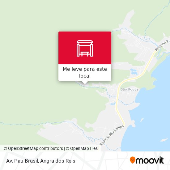 Av. Pau-Brasil mapa