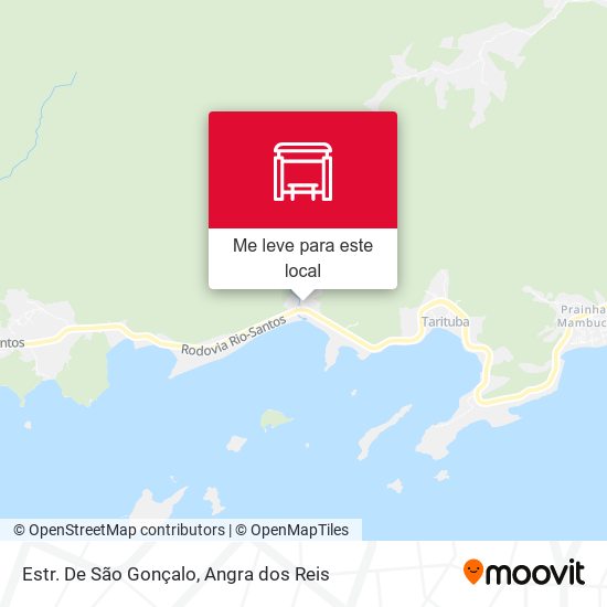 Estr. De São Gonçalo mapa