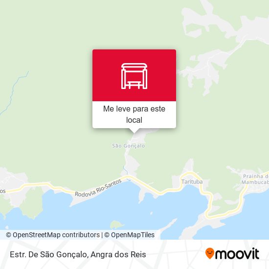 Estr. De São Gonçalo mapa