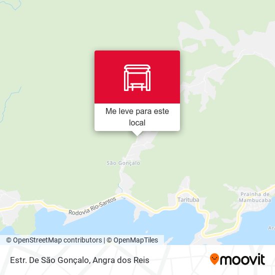 Estr. De São Gonçalo mapa
