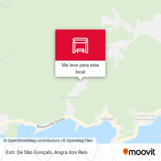 Estr. De São Gonçalo mapa