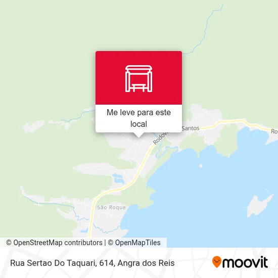 Rua Sertao Do Taquari, 614 mapa