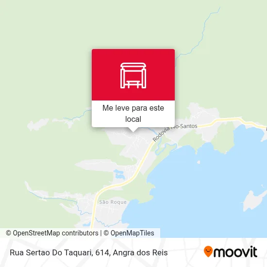 Rua Sertao Do Taquari, 614 mapa