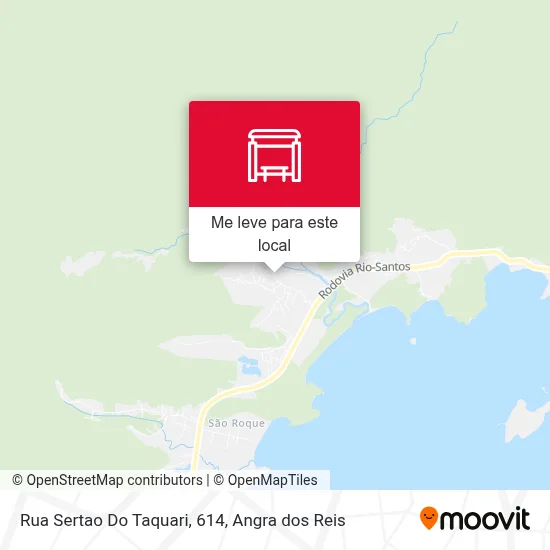 Rua Sertao Do Taquari, 614 mapa