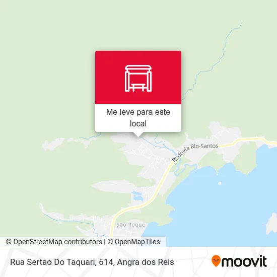 Rua Sertao Do Taquari, 614 mapa