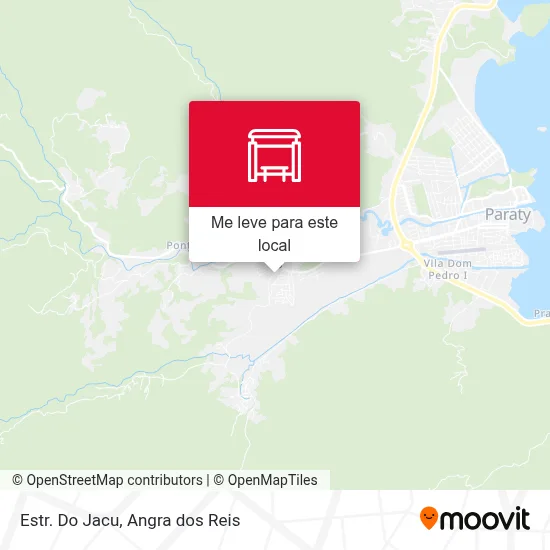 Estr. Do Jacu mapa