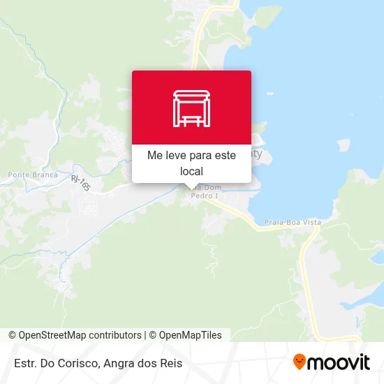 Estr. Do Corisco mapa