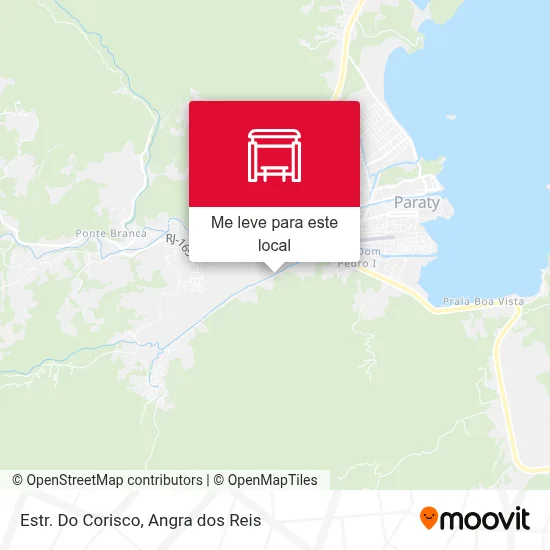 Estr. Do Corisco mapa