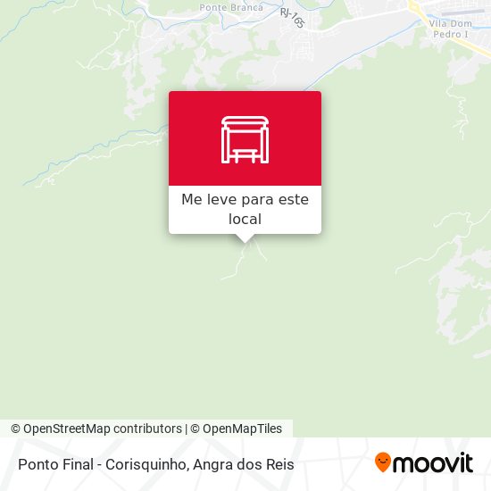 Ponto Final - Corisquinho mapa