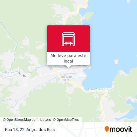 Rua 13, 22 mapa
