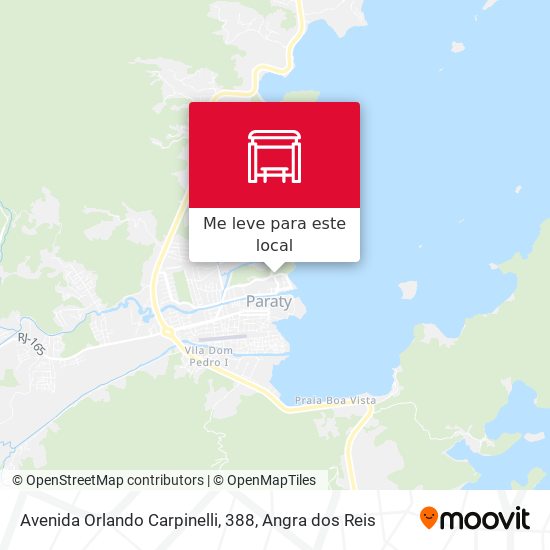 Avenida Orlando Carpinelli, 388 mapa