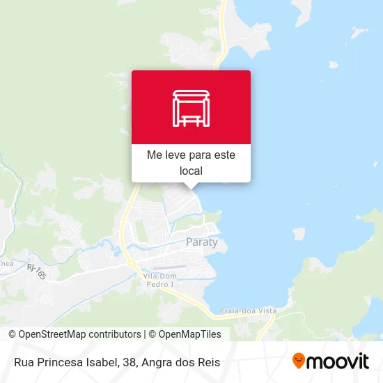 Rua Princesa Isabel, 38 mapa
