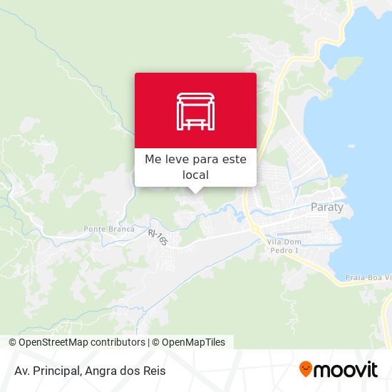 Av. Principal mapa