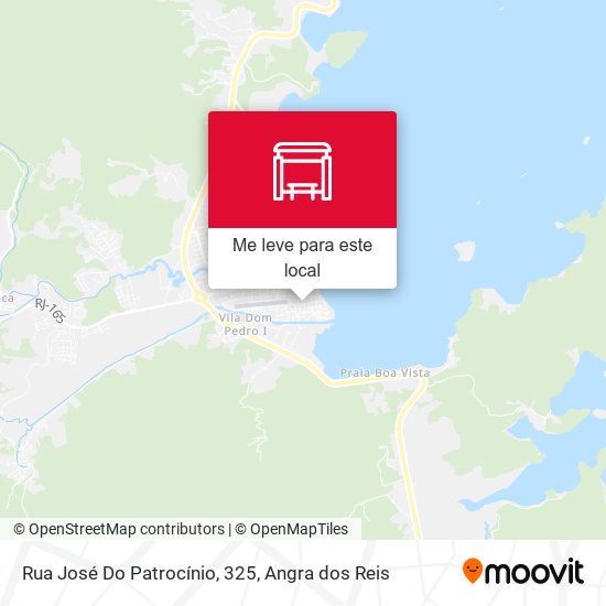Rua José Do Patrocínio, 325 mapa