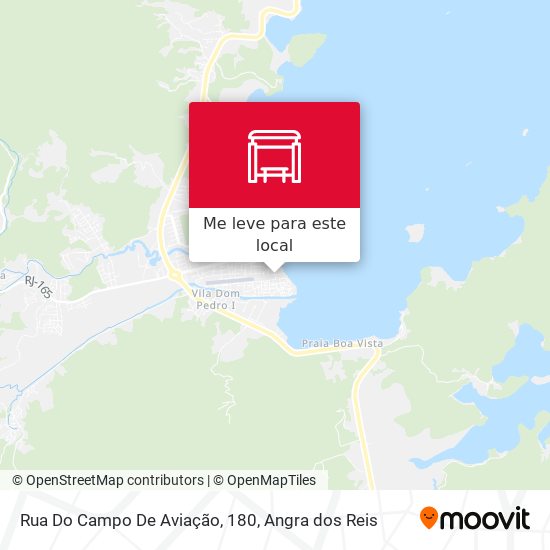 Rua Do Campo De Aviação, 180 mapa
