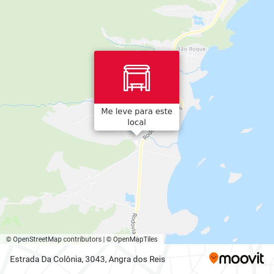Estrada Da Colônia, 3043 mapa