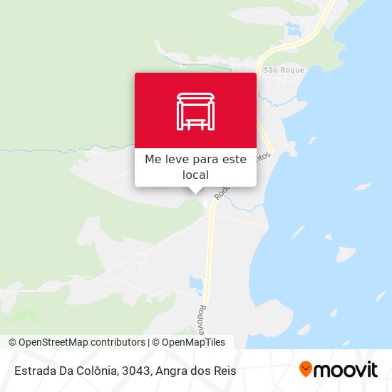 Estrada Da Colônia, 3043 mapa