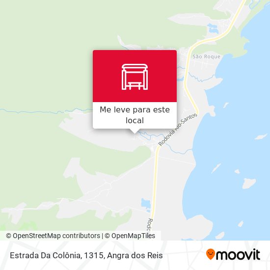 Estrada Da Colônia, 1315 mapa